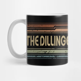 The Dillinger Escape Plan Retro Lines Mug